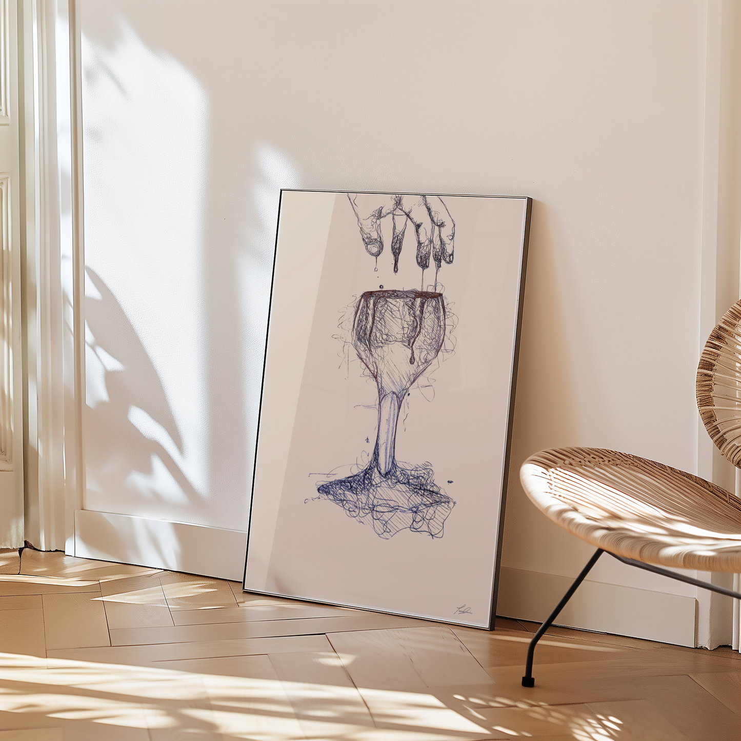 Wine Blood of Jesus - Poster