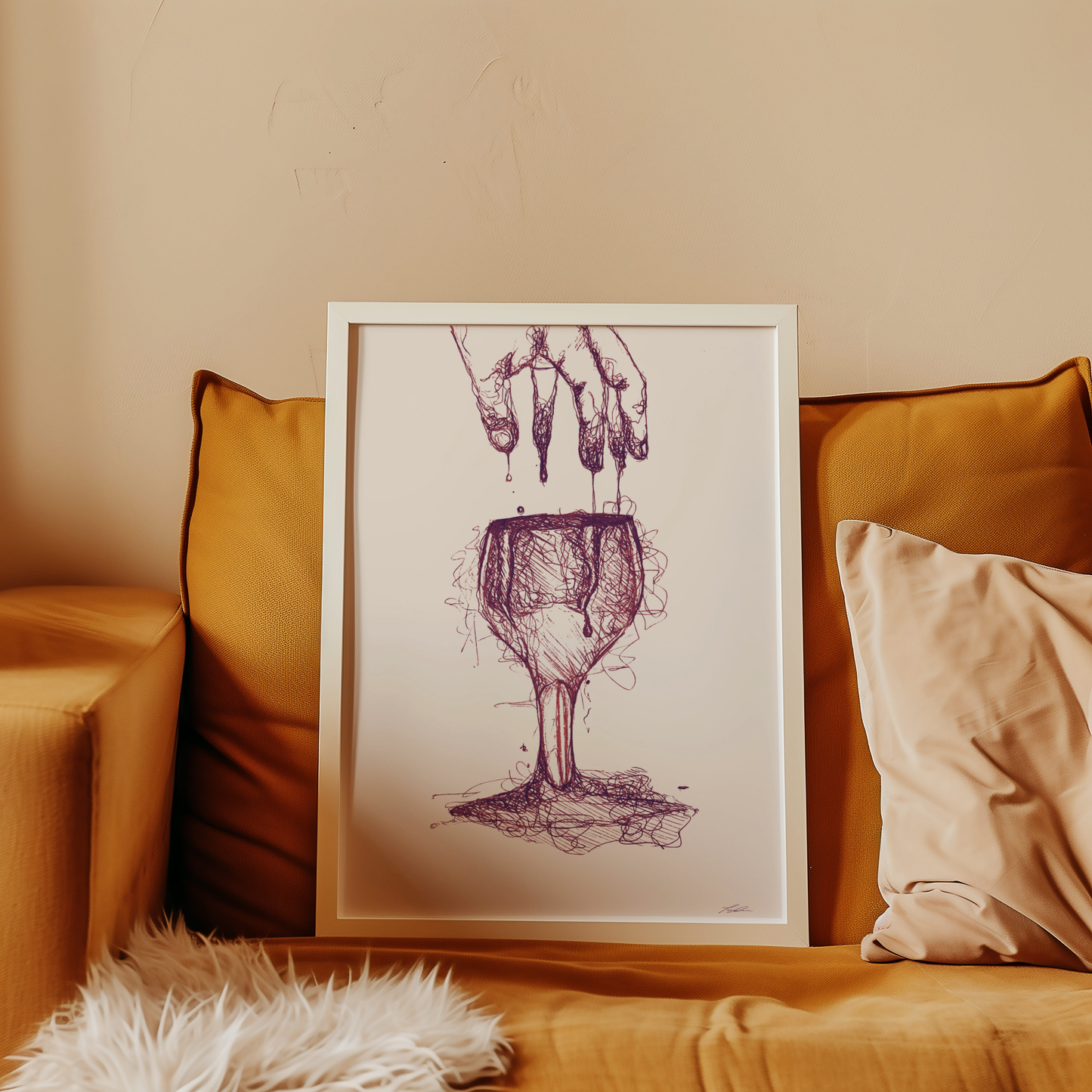 Wine Blood of Jesus - Poster