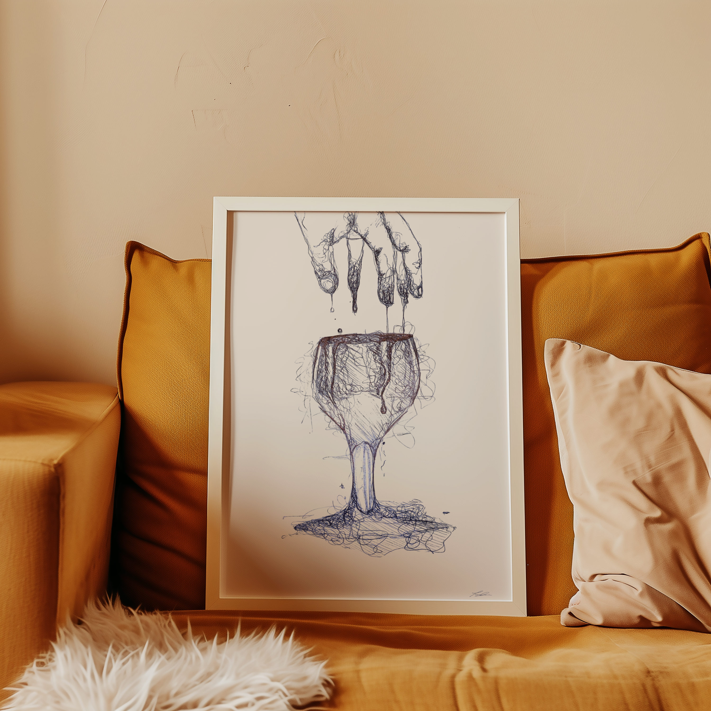Wine Blood of Jesus - Poster